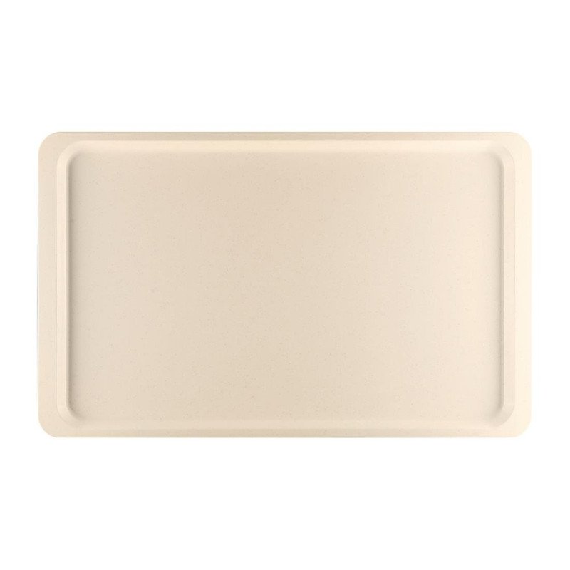 Podnos na servírovanie z polyesteru GN1/2 325x265mm Beige - Roltex - Fourniresto