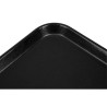 Plateau Rectangulaire Antidérapant en Fibre de Verre EpicTread Noir 350mm - Cambro - Fourniresto