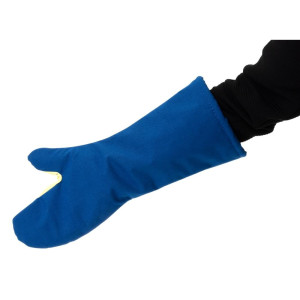 Large Heat-Resistant Oven Mitt - 450mm - FourniResto - Fourniresto