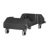 Chariot Encliquetable Slim Jim - Rubbermaid - Fourniresto