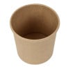 Kraft Microwaveable Recyclable Soup Bowls 350ml - Pack of 500 - Colpac