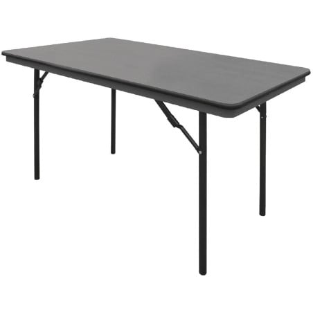 Table Rectangulaire Pliante Grise En Abs - 1220Mm - Bolero - Fourniresto