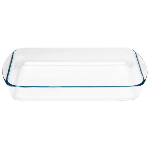 Plech na pečenie obdĺžnikový zo skla - D 350 x H 230mm - Pyrex