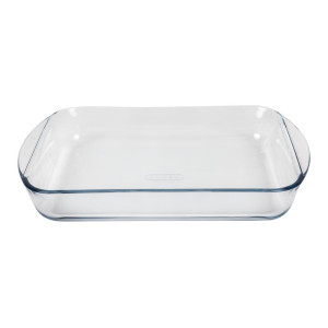 Plech na pečenie obdĺžnikový zo skla - D 350 x H 230mm - Pyrex