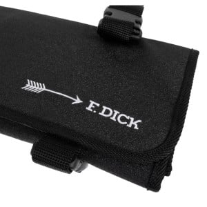 Knife Case in Fabric With Black Strap 11 Pieces - Dick