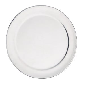 Hliníkový plech na pizzu so širokým okrajom - Ø200mm - Vogue - Fourniresto