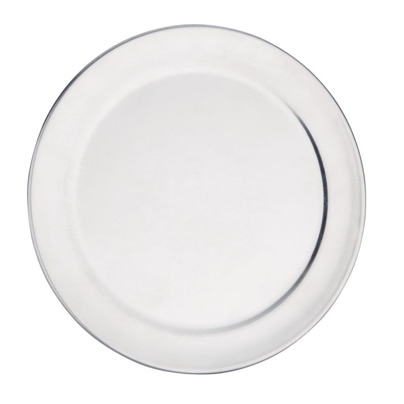 Hliníkový plech na pizzu so širokým okrajom - Ø200mm - Vogue - Fourniresto