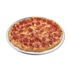 Hliníkový plech na pizzu so širokým okrajom - Ø200mm - Vogue - Fourniresto