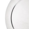 Aluminum pizza plate with wide rim - Ø255mm - Vogue - Fourniresto