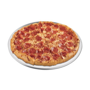 Aluminum pizza plate with wide rim - Ø255mm - Vogue - Fourniresto