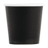 Gobelets Jetables À Café Espresso Noirs - 120ml - Lot de 1000 - Fiesta