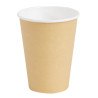 Disposable Cups Hot Drinks Brown - 340ml - Pack of 1000 - Fiesta