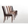 Chaises En Simili Cuir Noires - Bolero - Fourniresto