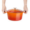 Grande Cocotte Ronde Orange - 4L - Vogue