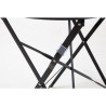 Steel Terrace Table - Black - Bolero - Fourniresto