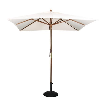 Parasol Carré Écru - L 2500 x P 2500mm - Bolero