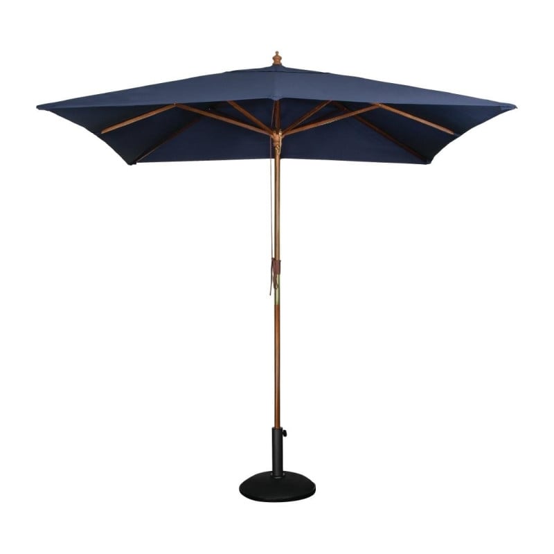 Parasol Carré Bleu Marine - L  2500mm  - Bolero