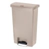 Kôš na odpad s pedálom Slim Jim Beige - 50L - Rubbermaid