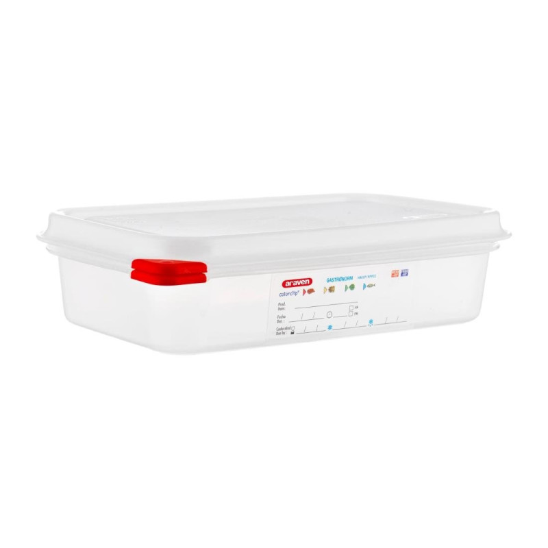 Food container GN1/4 - 1.8L - Set of 4 - Araven - Fourniresto