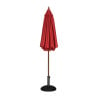 Parasol Rond Rouge - 2,5 m - Bolero