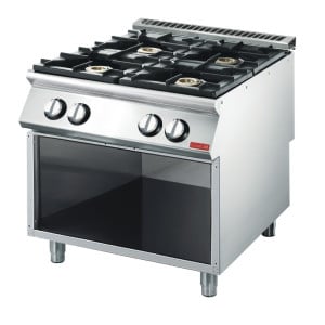 Plynový sporák 4 horáky 700 - Gastro M