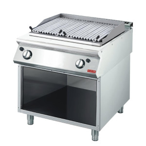 Grill Pierre De Lave Gaz- P 700 - Gastro M