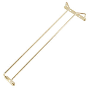 Support na poháre na stopke z mosadze 410mm - FourniResto - Fourniresto