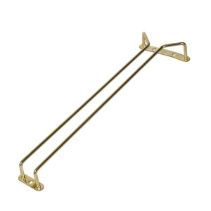 Support na poháre na stopke z mosadze 410mm - FourniResto - Fourniresto