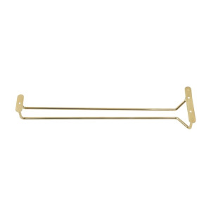 Support na poháre na stopke z mosadze 410mm - FourniResto - Fourniresto