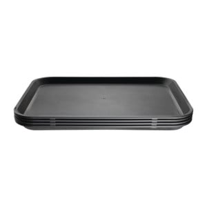 Obdĺžnikový protišmykový podnos 458x356mm - Olympia KRISTALLON - Fourniresto
