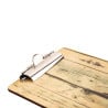 Light wood effect A5 menu holder - Olympia - Fourniresto