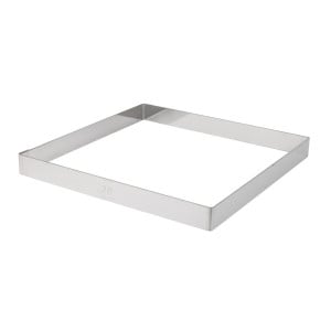 Cercle Na Koláč Štvorcový z Nerezovej Ocele - D 200 x Š 200mm- De Buyer