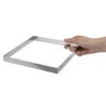Cercle Na Koláč Štvorcový z Nerezovej Ocele - D 200 x Š 200mm- De Buyer