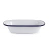 Rectangular enamelled steel dish 180x130x40mm - Set of 6 - Olympia - Fourniresto