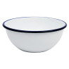 Enamelled steel bowl 155mm - Set of 6 - Olympia - Fourniresto