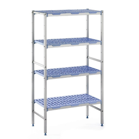 Modular Shelving 4 Levels - W 1492 x D 400mm - Tournus