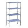 Modular Shelving 4 Levels-L 1492 x D 500mm - Tournus