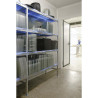 Modular Shelving in Corner 4 Levels - W 1653 x D 500mm - Tournus