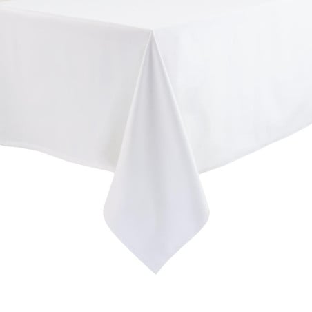 White tablecloth 1150 x 1150 mm - Mitre Essentials - Fourniresto