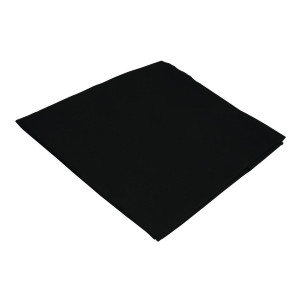 Čierna obrusová plachta 1350 x 1350 mm - Mitre Essentials - Fourniresto