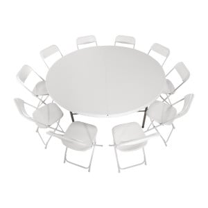 Table ronde pliable - Bolero - Fourniresto