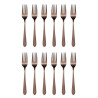 Table Forks Copper Cyprium - Set of 12 - Olympia