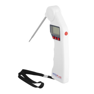 Teplomer s prenosnou sondou Easytemp biely - Hygiplas - Fourniresto