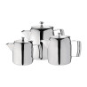 Stainless Steel Cosmos Teapot 570ml - Olympia - Fourniresto