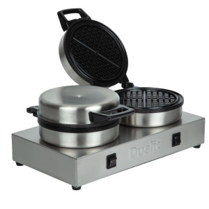 Double Waffle Maker - 60 Waffles / Hour - Dualit