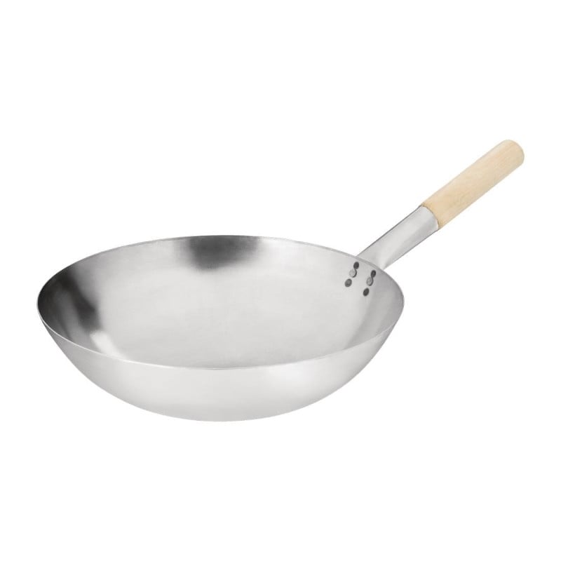 Wok kužeľový - 35,6 cm - Vogue - Fourniresto