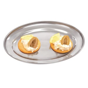 Plat de Service Ovale Olympia - 200 x 150 mm - Fourniresto