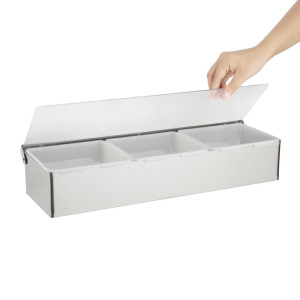 Box s priehradkami - 3 x 950 ml - Olympia - Fourniresto