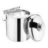 Ice bucket with tongs 1.23L - Olympia - Fourniresto