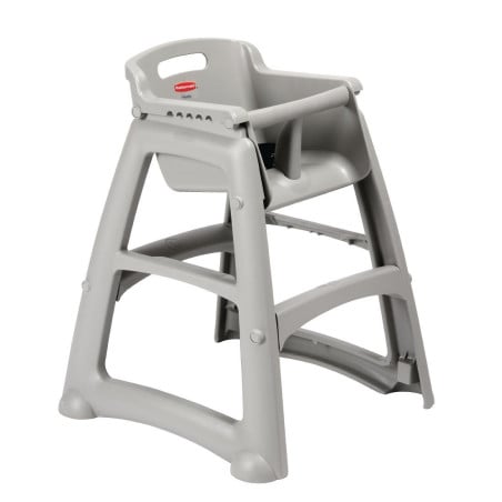 Stohovateľná vysoká stolička platina - Rubbermaid - Fourniresto